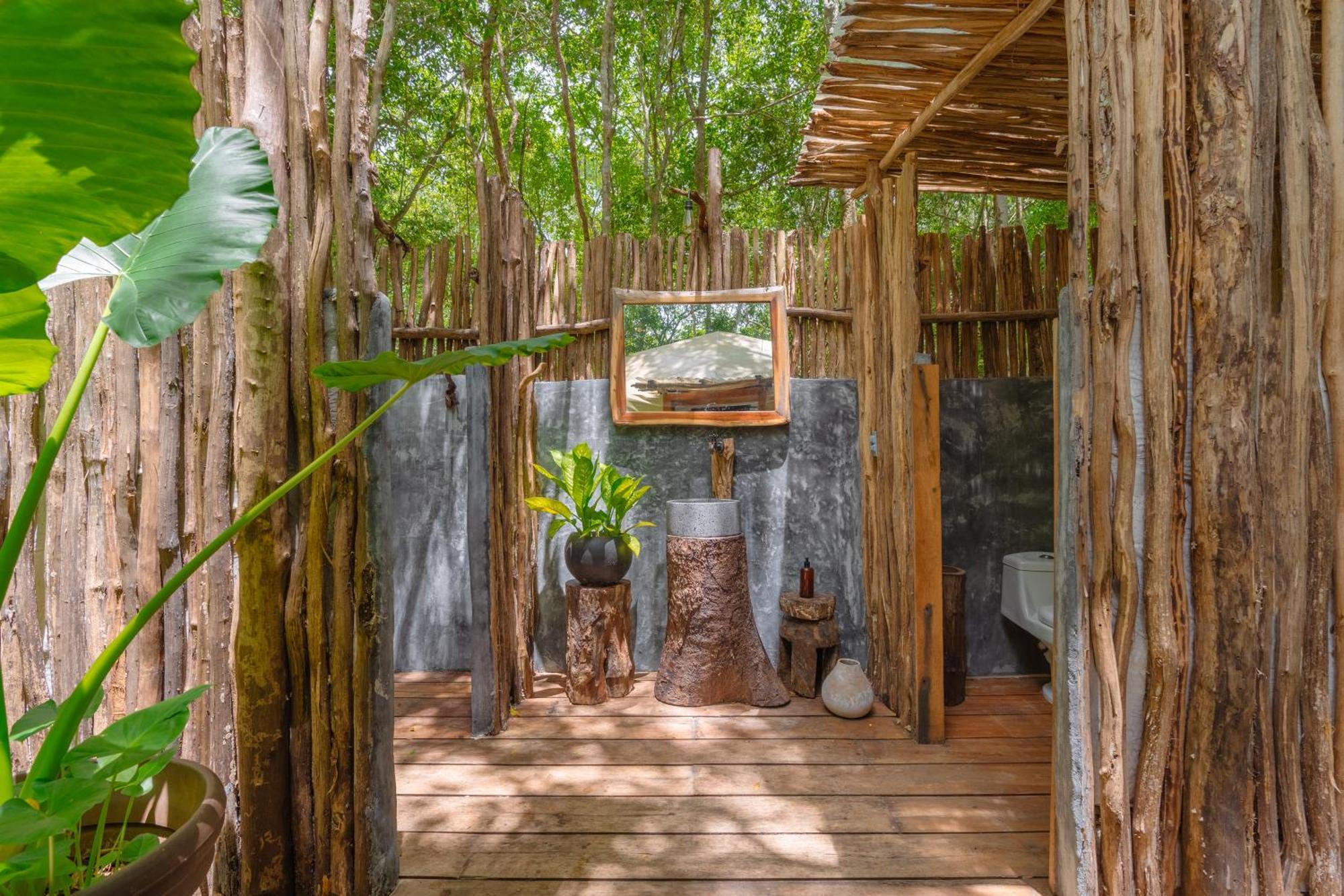 Hotel Amaite Retreat Tulum Macario Gomez Esterno foto
