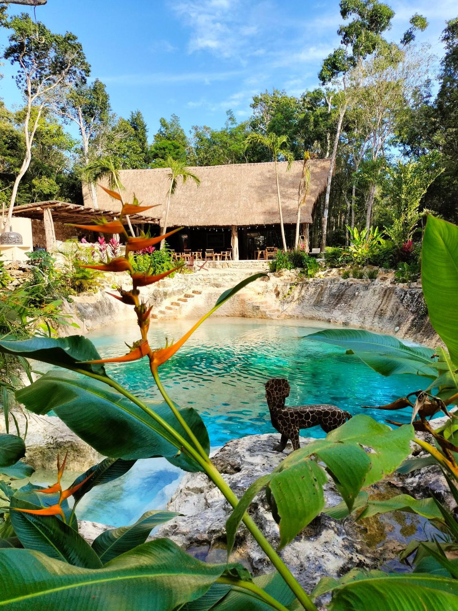 Hotel Amaite Retreat Tulum Macario Gomez Esterno foto